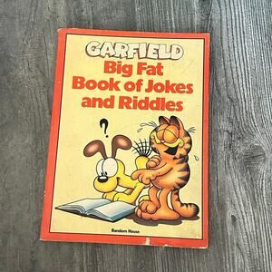 garfield jim davis big fat book of jokes and riddles book
